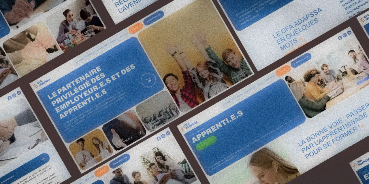 Refonte du site web du CFA ADAPSSA à Bergerac