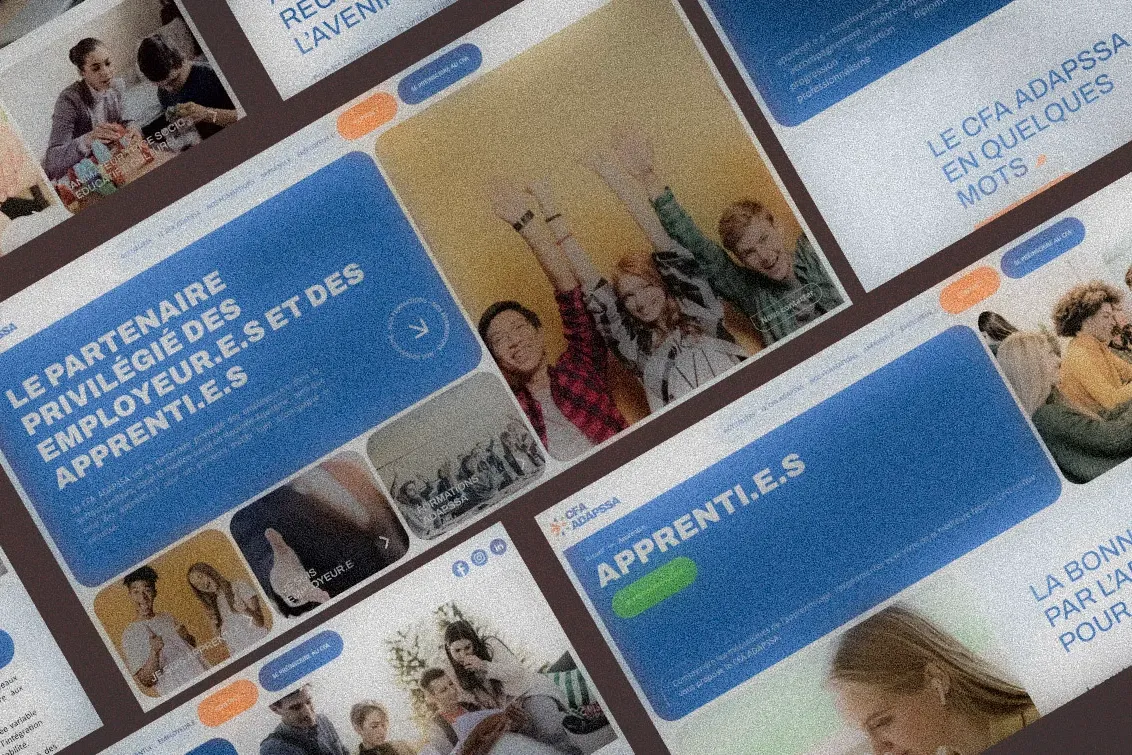 Refonte du site web du CFA ADAPSSA à Bergerac